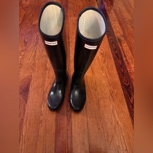 Rain Boots Hunter Original Tall Size 9